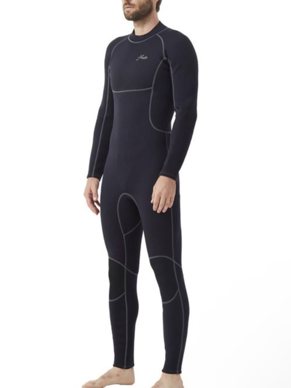 NEW Hevto Men's Westuit 3/2mm Neoprene Size Small Tall Diving Surfing Back Zip